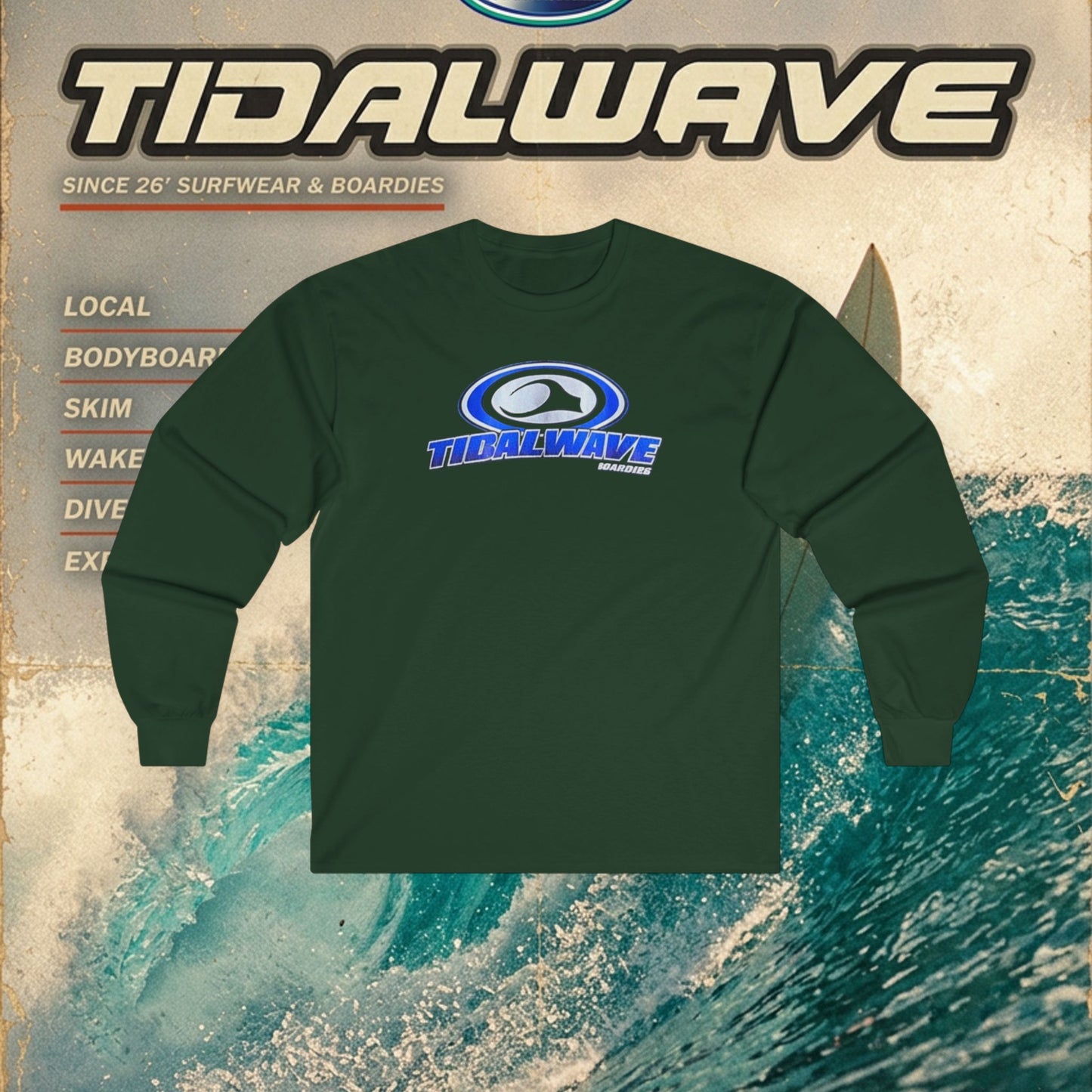 TidalWave 'Boardies Club' - Longsleeve