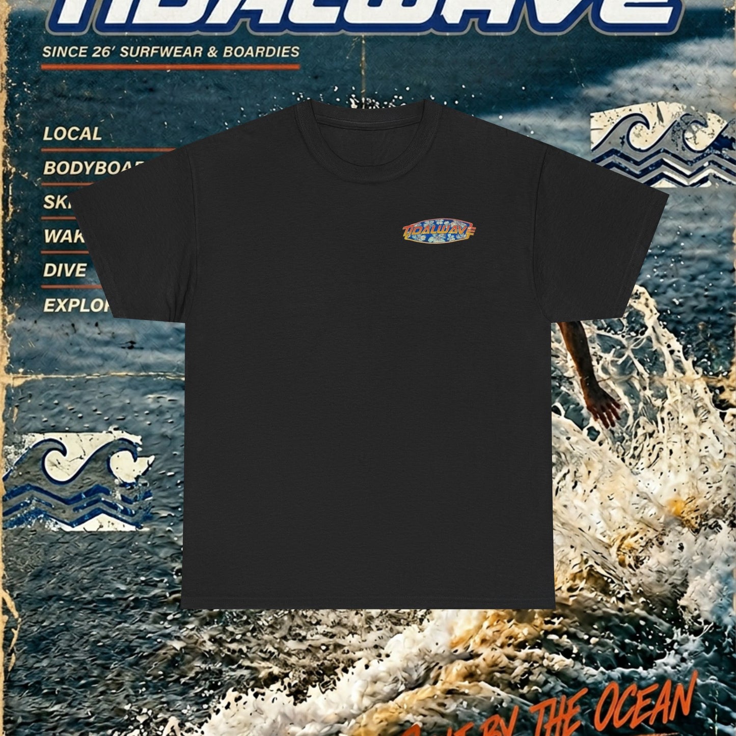 TidalWave '90's Lettering' - Tee