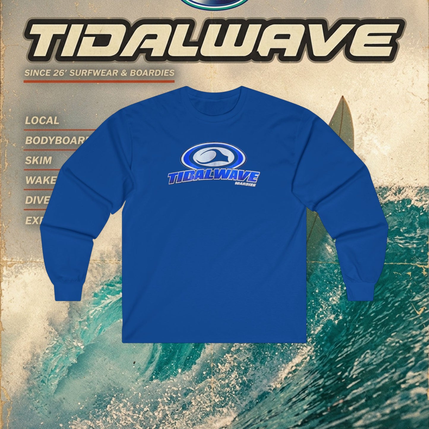TidalWave 'Boardies Club' - Longsleeve