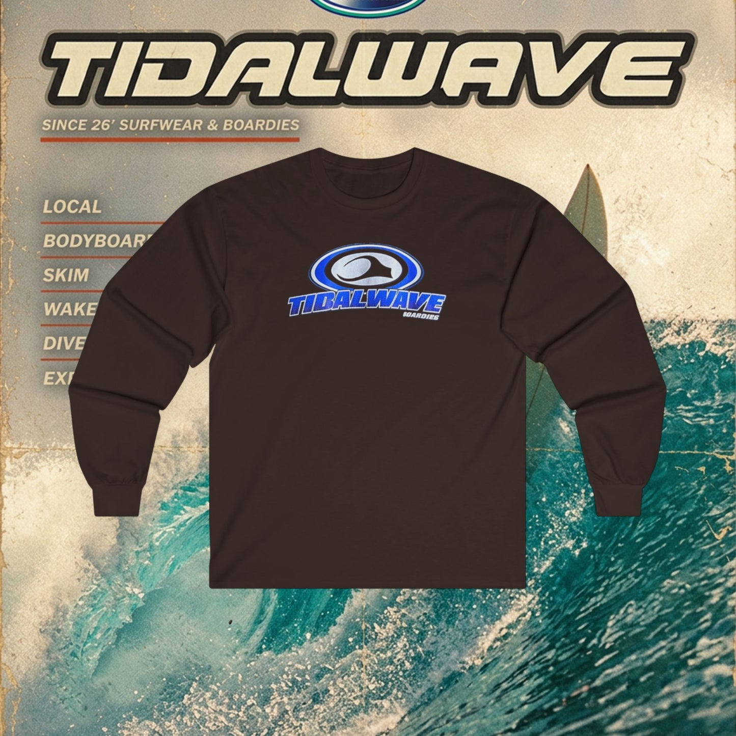 TidalWave 'Boardies Club' - Longsleeve