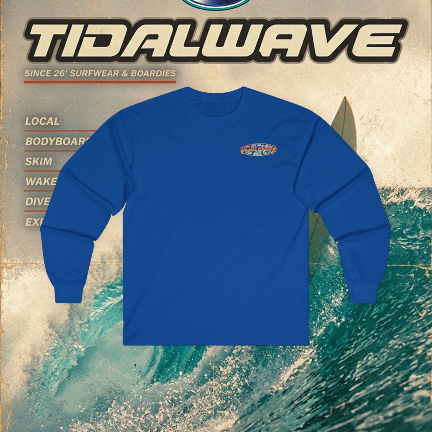 TidalWave '90's Lettering' - Tee