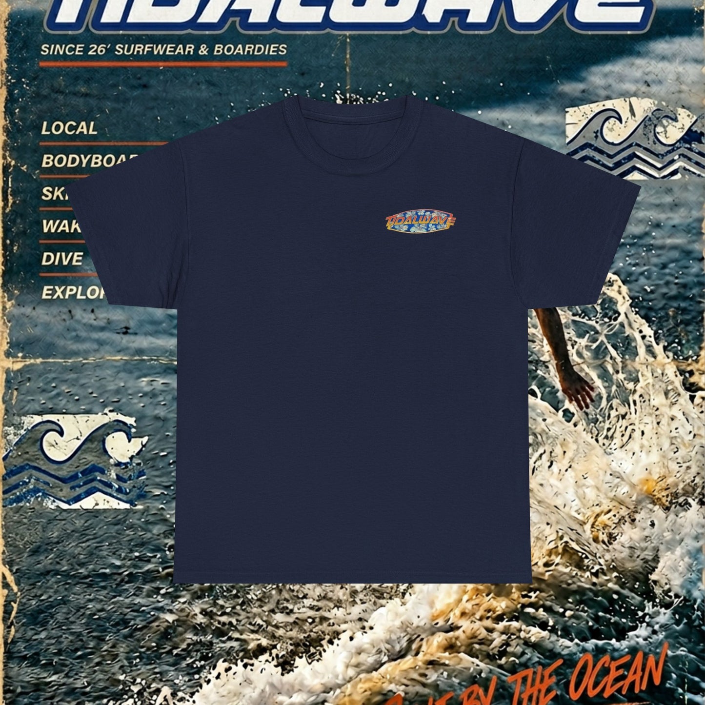 TidalWave '90's Lettering' - Tee