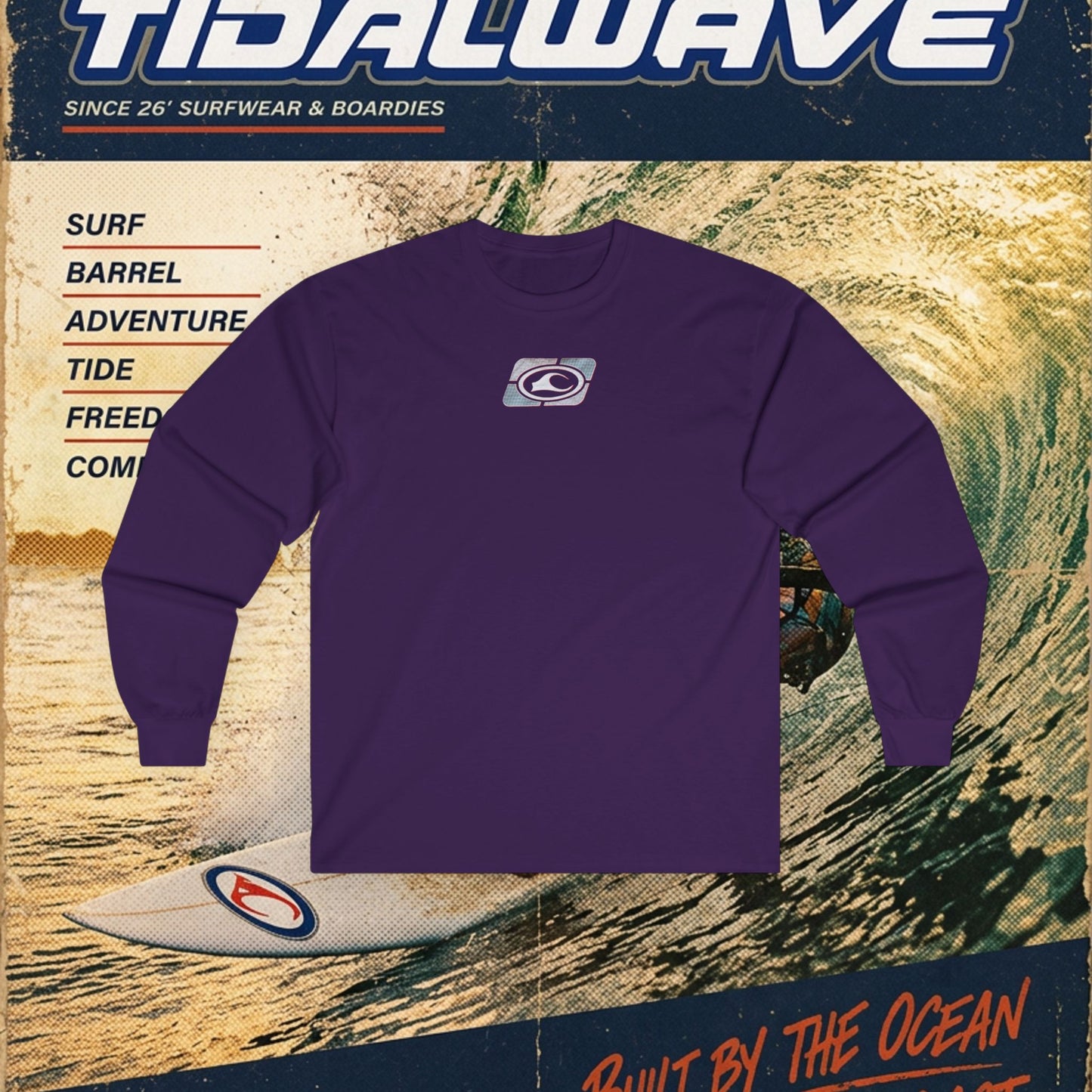 Tidalwave "Split Quarters" - Tee