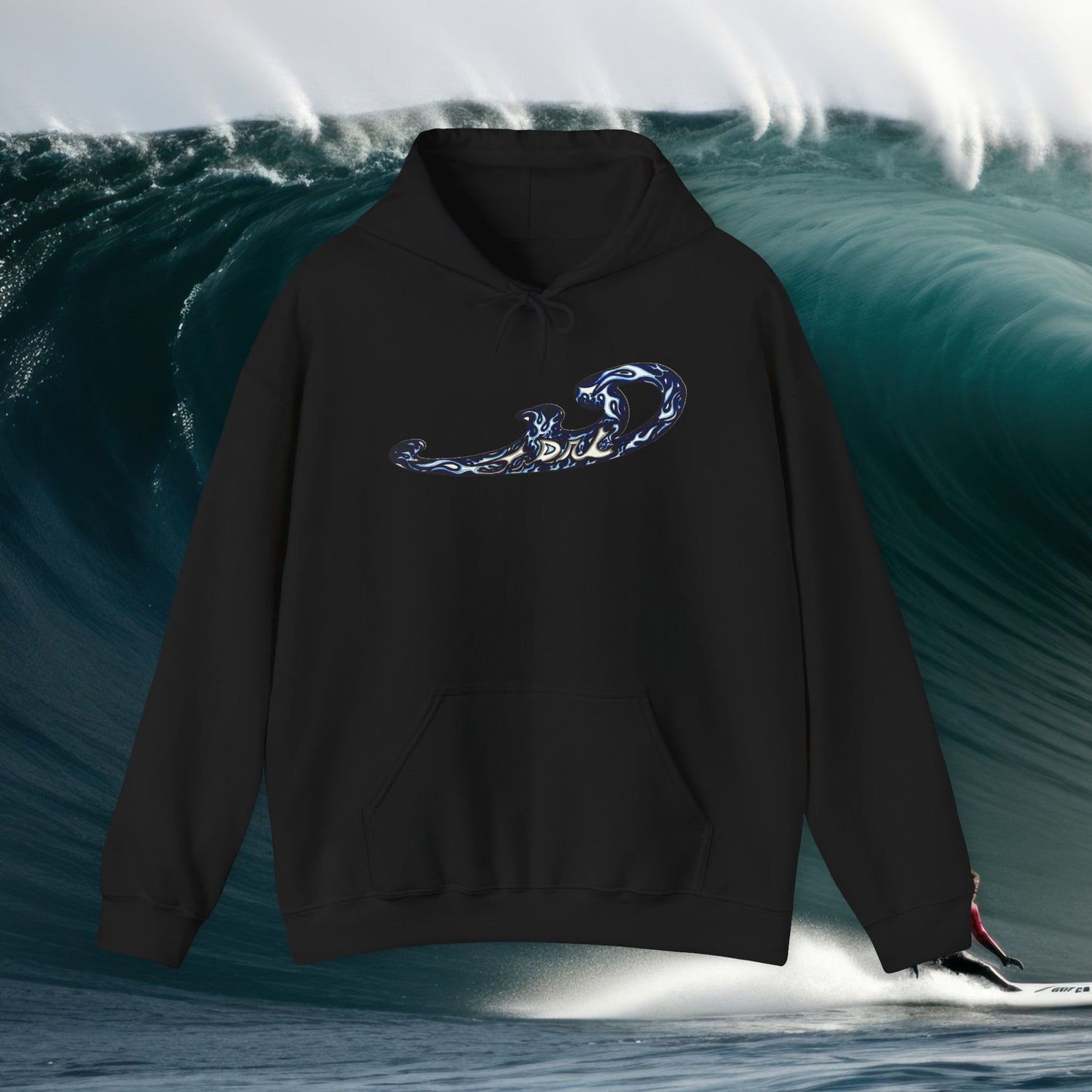TDS "flames" - Pullover hoodie