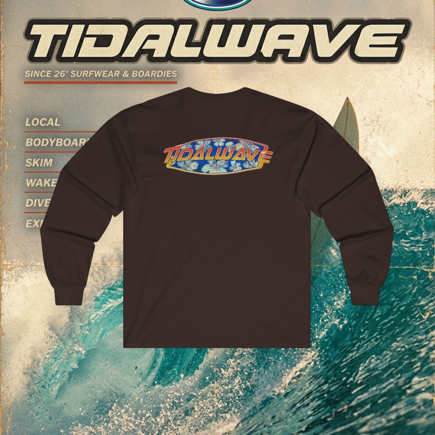 TidalWave '90's Lettering' - Tee