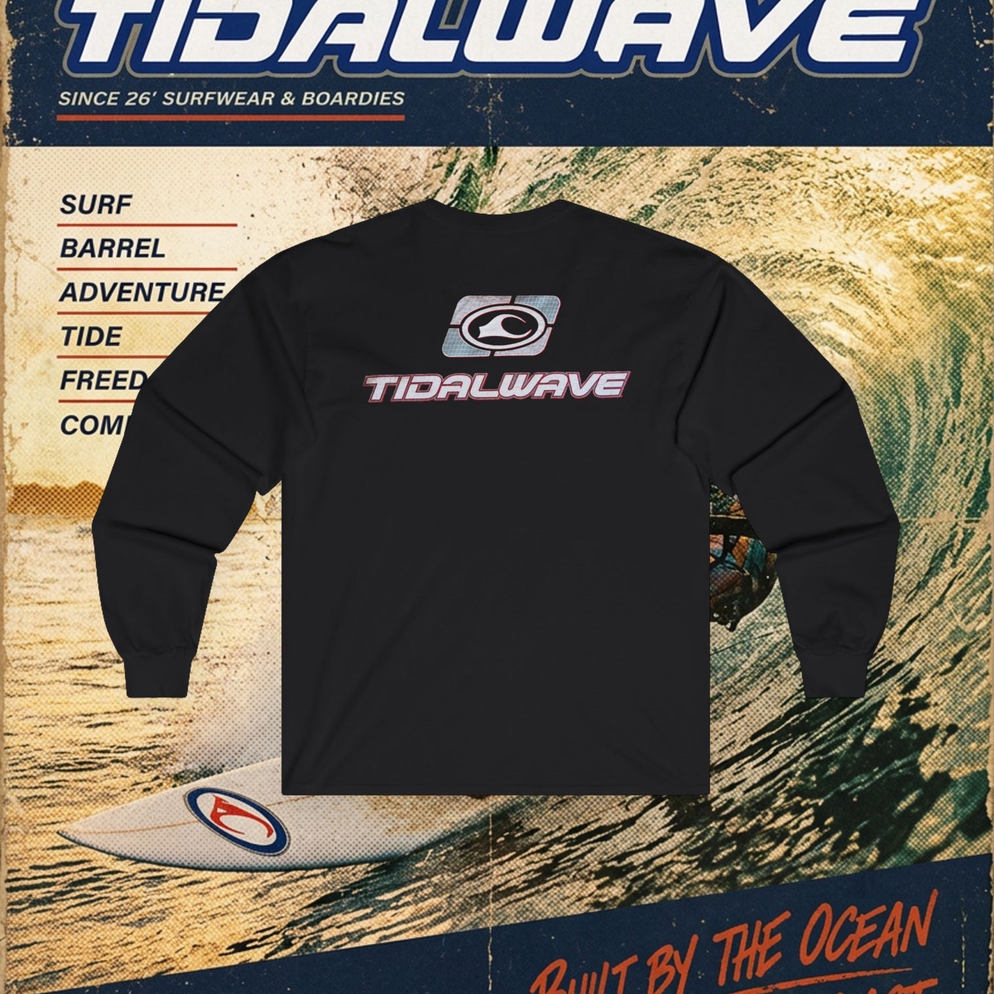Tidalwave "Split Quarters" - Tee