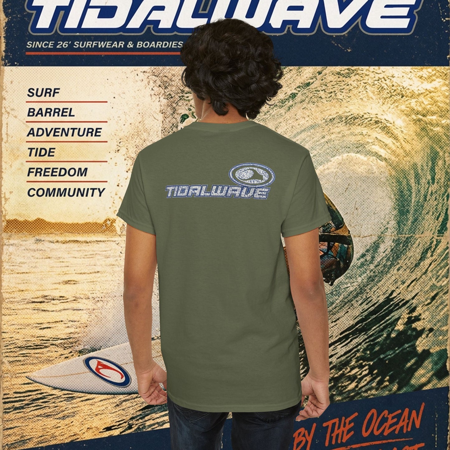 Tidalwave 'Faded Graphics' - Tee