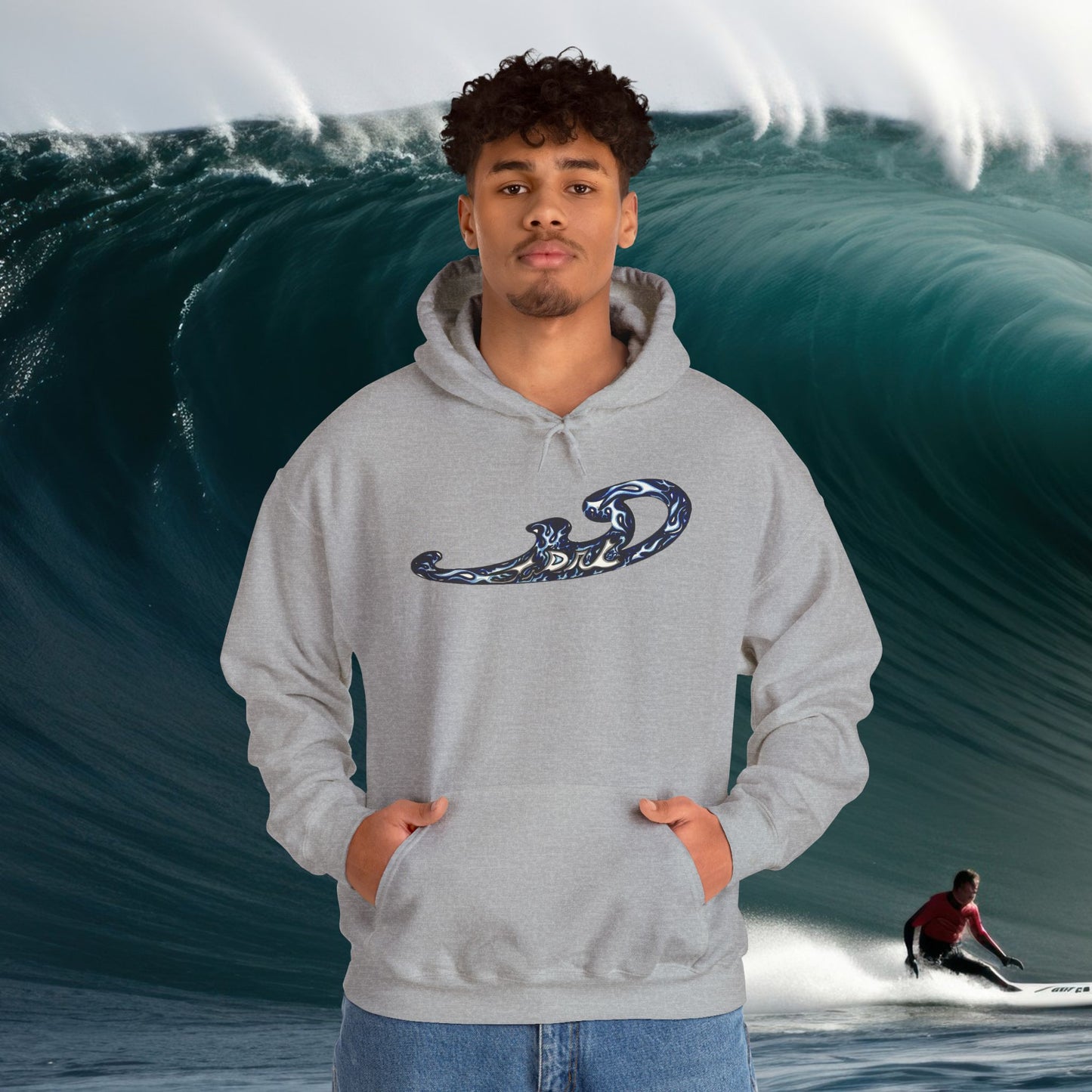 TDS "flames" - Pullover hoodie