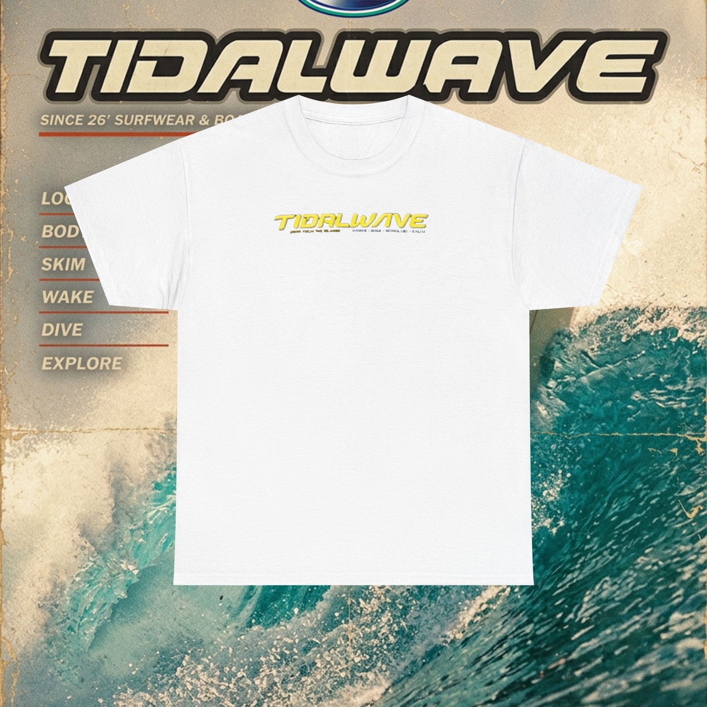 Tidalwave 'Made In The Islands' - Tee