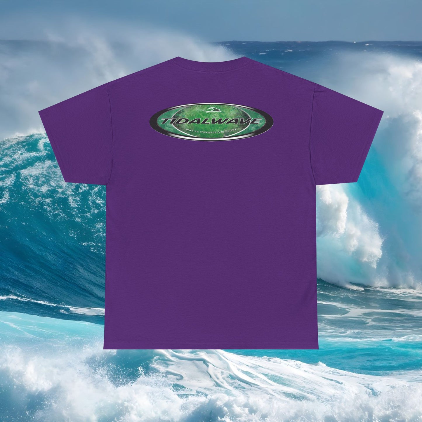 Green Oval 'Tidalwayzz' Logo - Tee