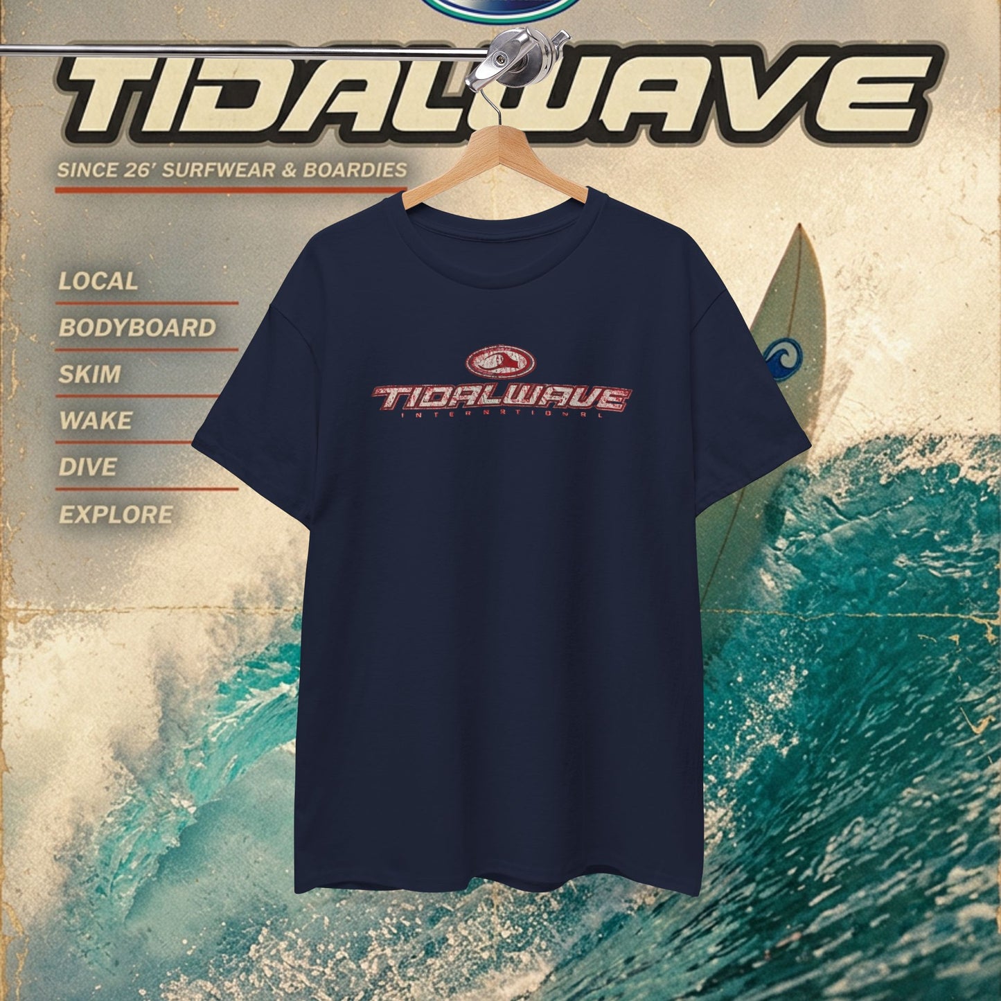 Tidalwave "Distressed International" - Tee