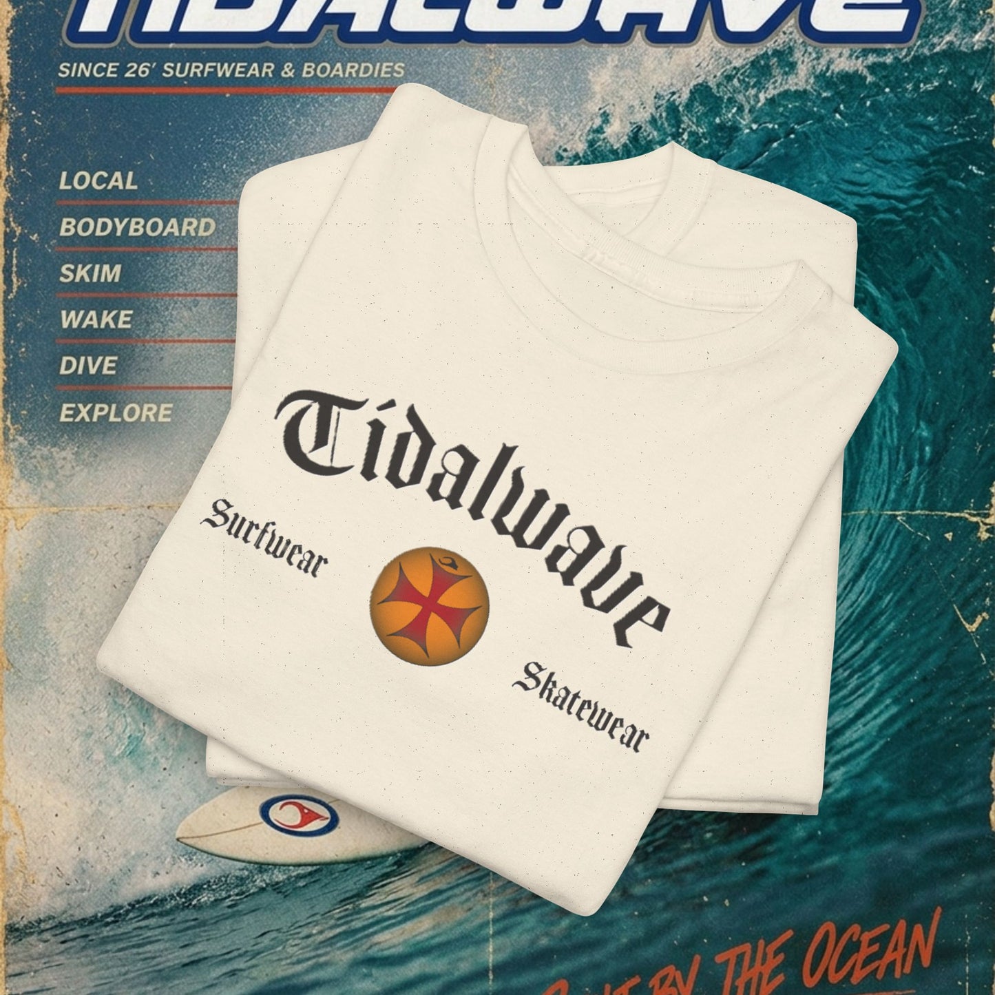 Tidalwave 'Surf N Skate' - Tee