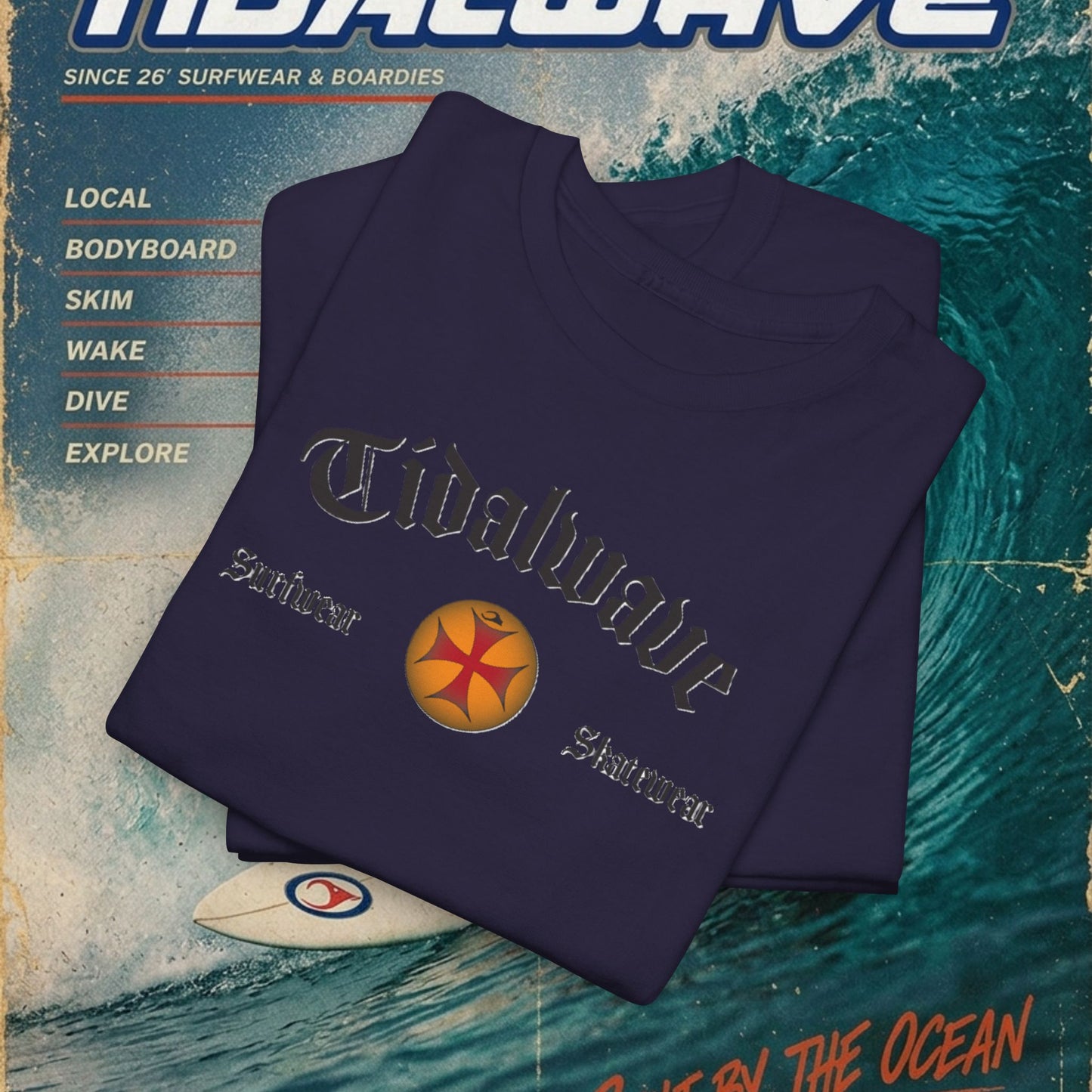 Tidalwave 'Surf N Skate' - Tee