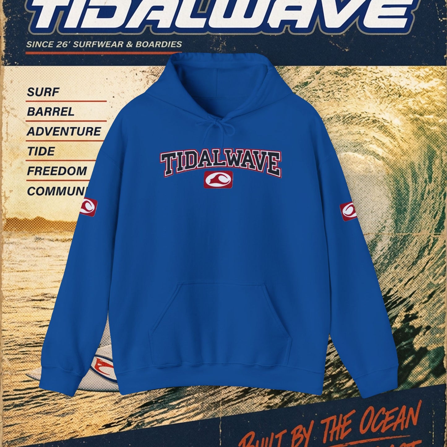 Tidalwave "Retro Branded" - Hoodie