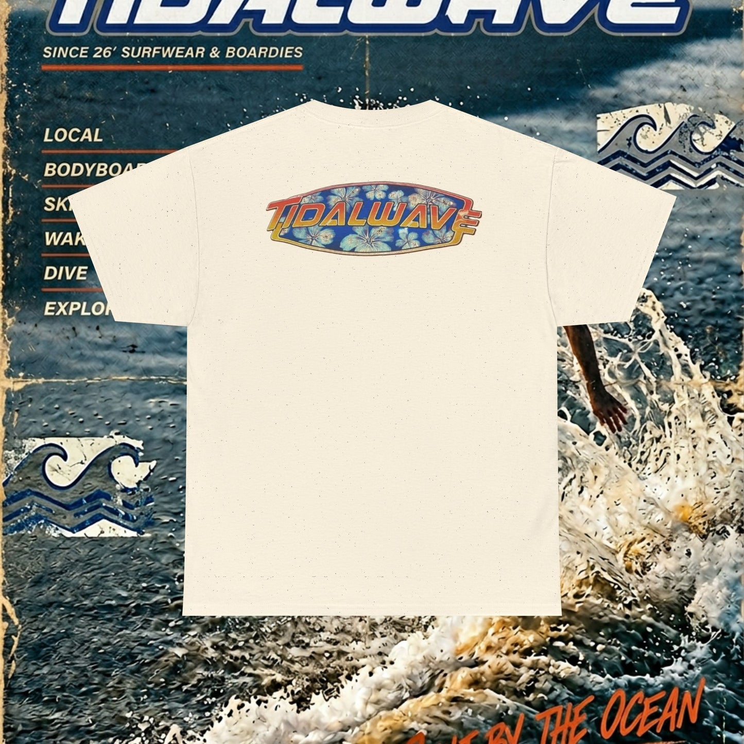 TidalWave '90's Lettering' - Tee