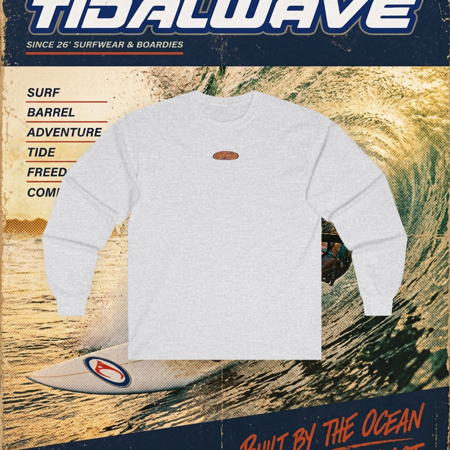 Tidalwave 'Retro 90's' - Longsleeve