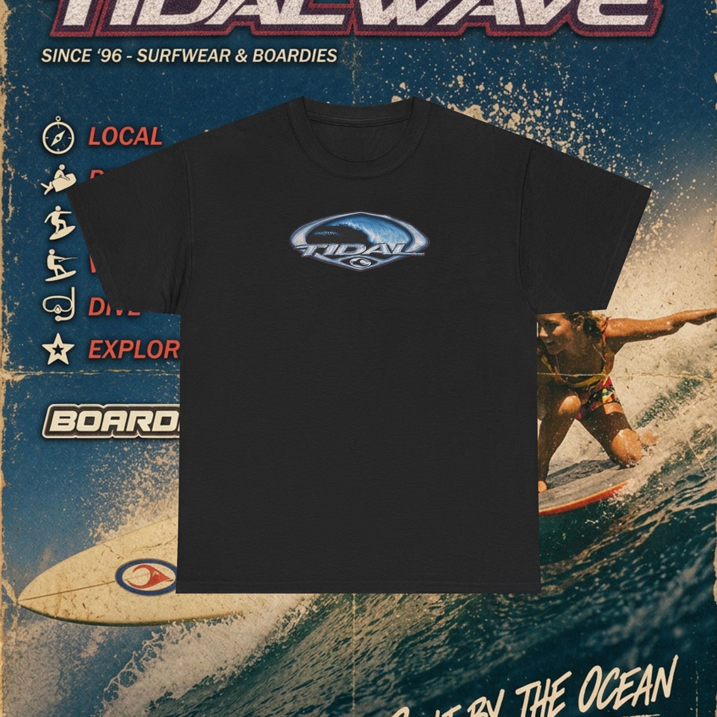 Tidal "Metalic Ocean" Core - Tee