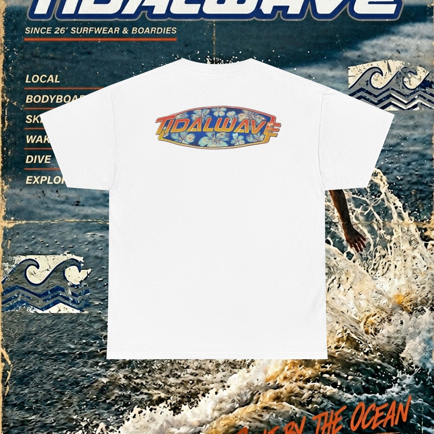 TidalWave '90's Lettering' - Tee