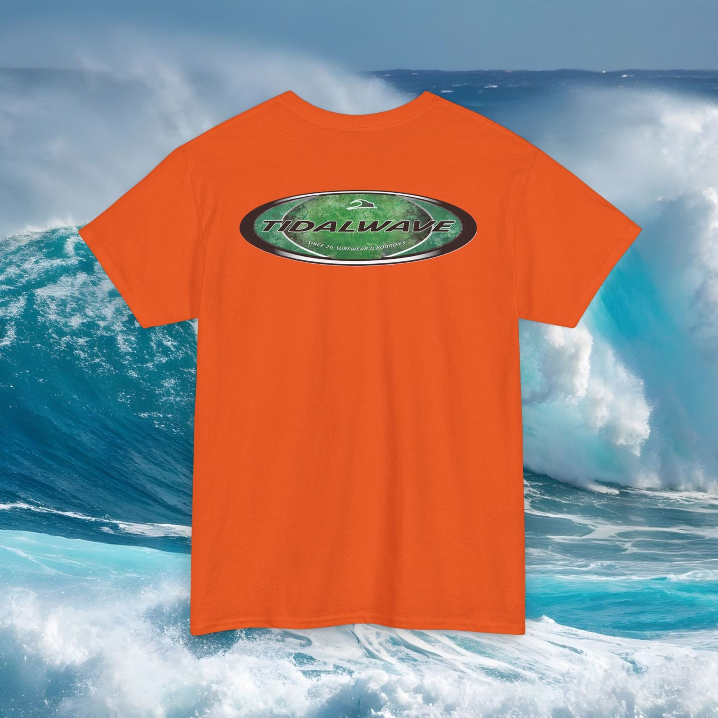 Green Oval 'Tidalwayzz' Logo - Tee