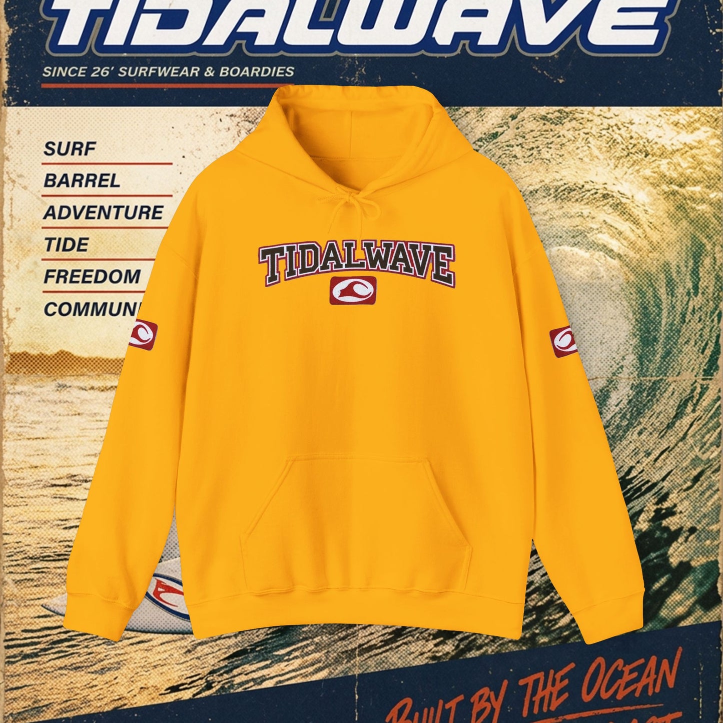 Tidalwave "Retro Branded" - Hoodie