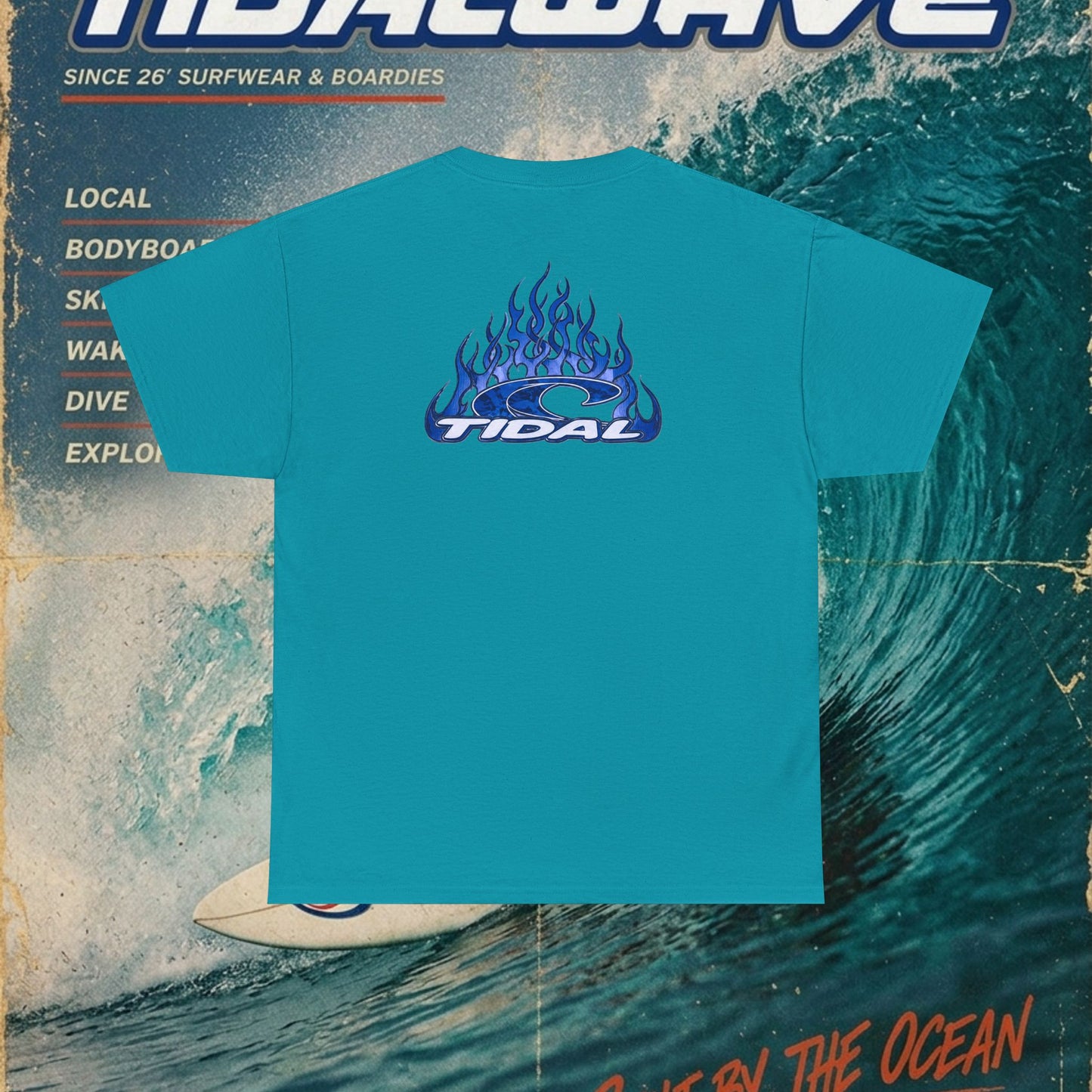 TD 'Flamin Blue' - Tee