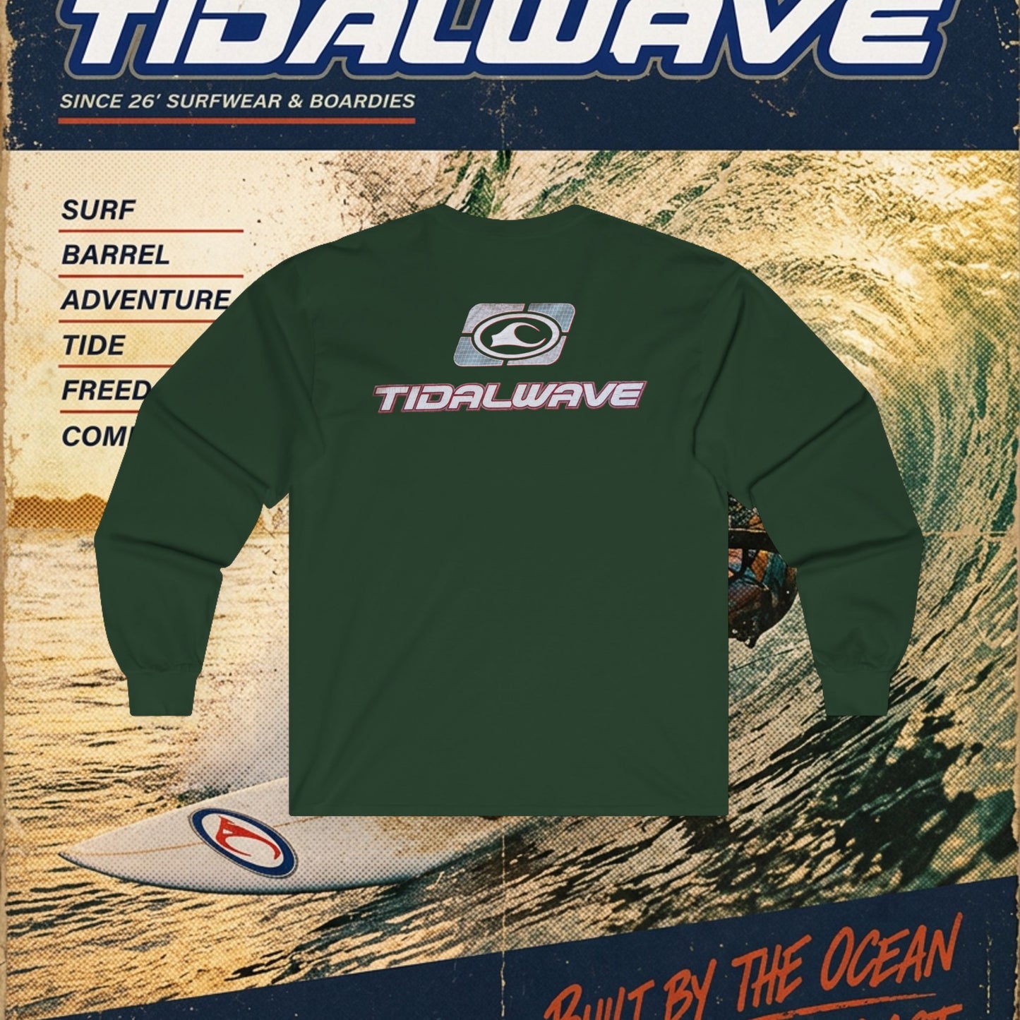 Tidalwave "Split Quarters" - Tee