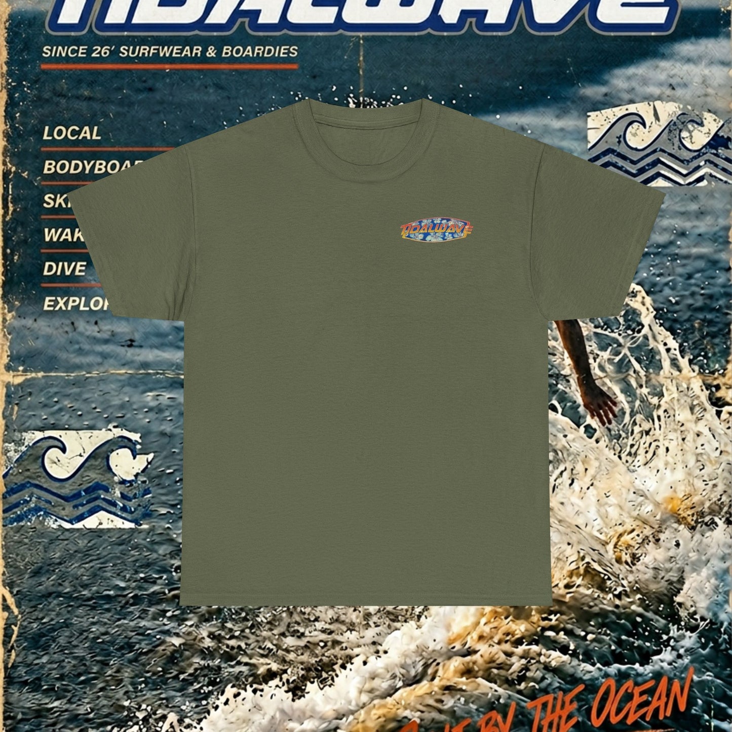 TidalWave '90's Lettering' - Tee