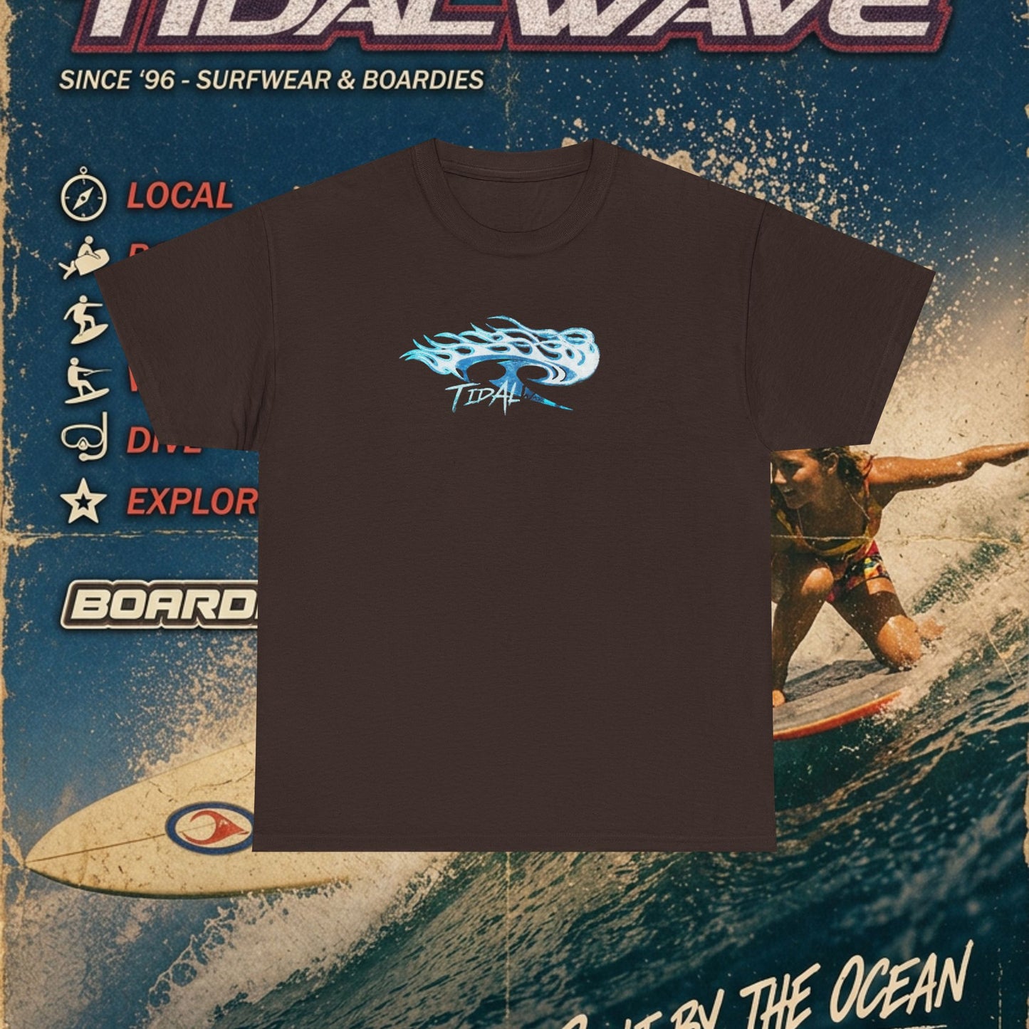 Tidal 'Blue Flame' - Tee