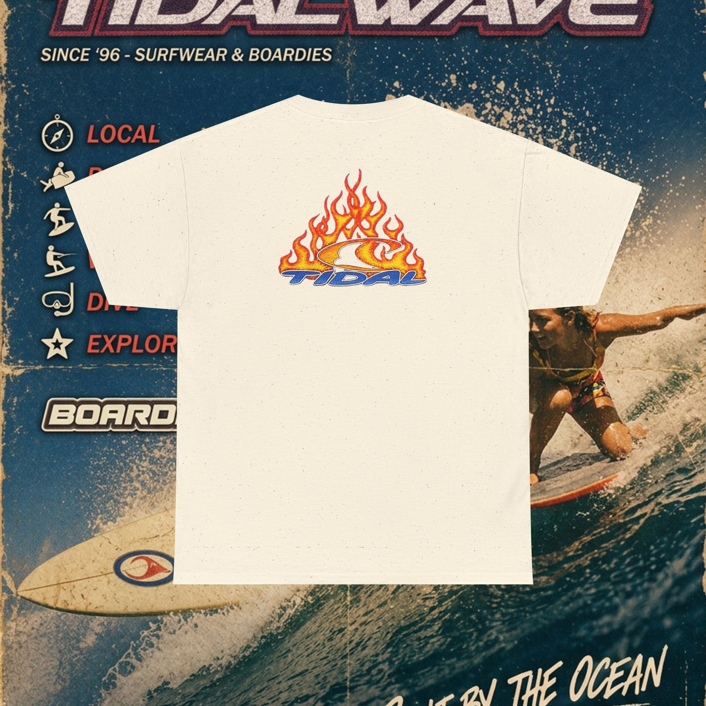 Tidal 'Flames' - Tee