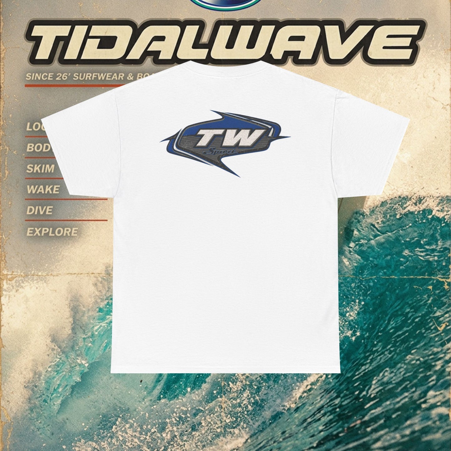 Tidalwave 'TW Sport' Logo Tee