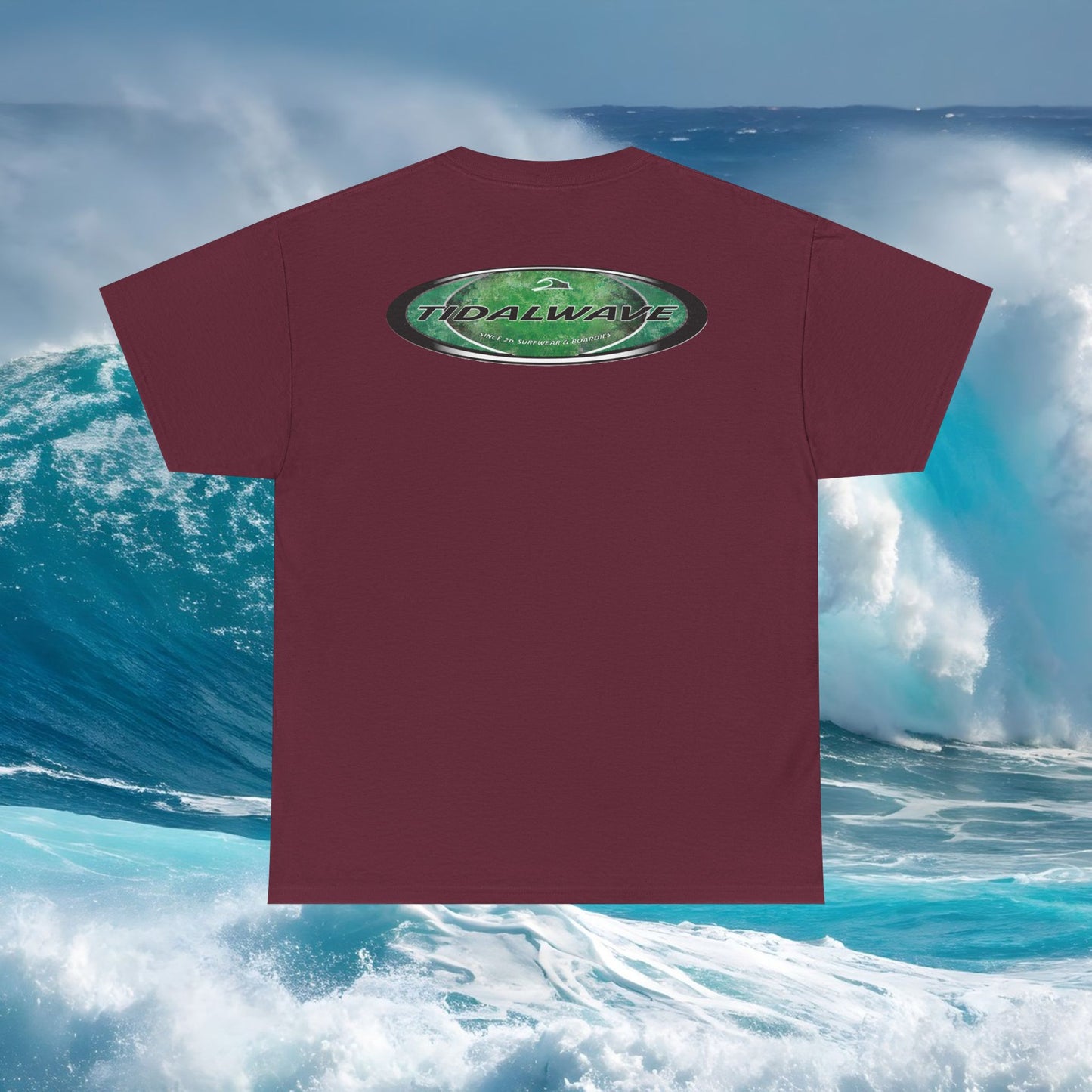 Green Oval 'Tidalwayzz' Logo - Tee