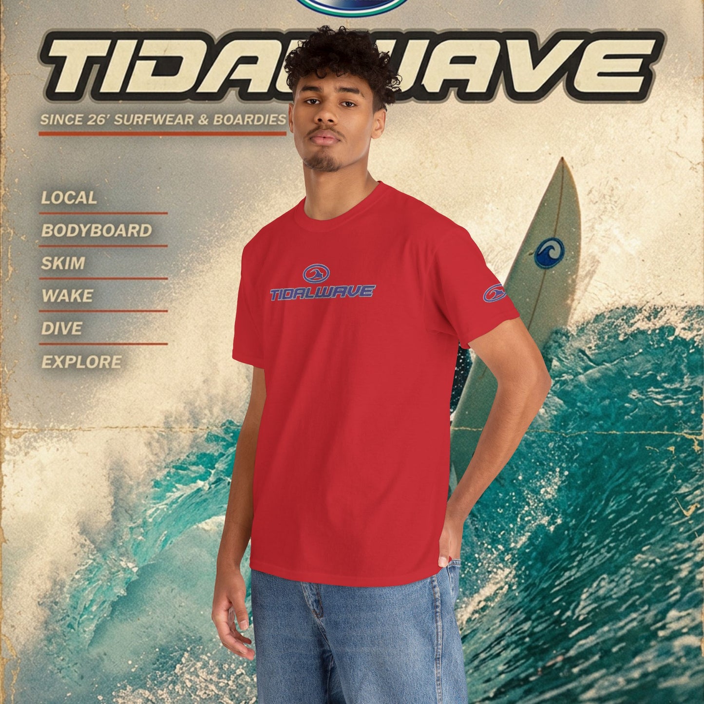 Tidalwave "Plain Outine" Logo - Tee