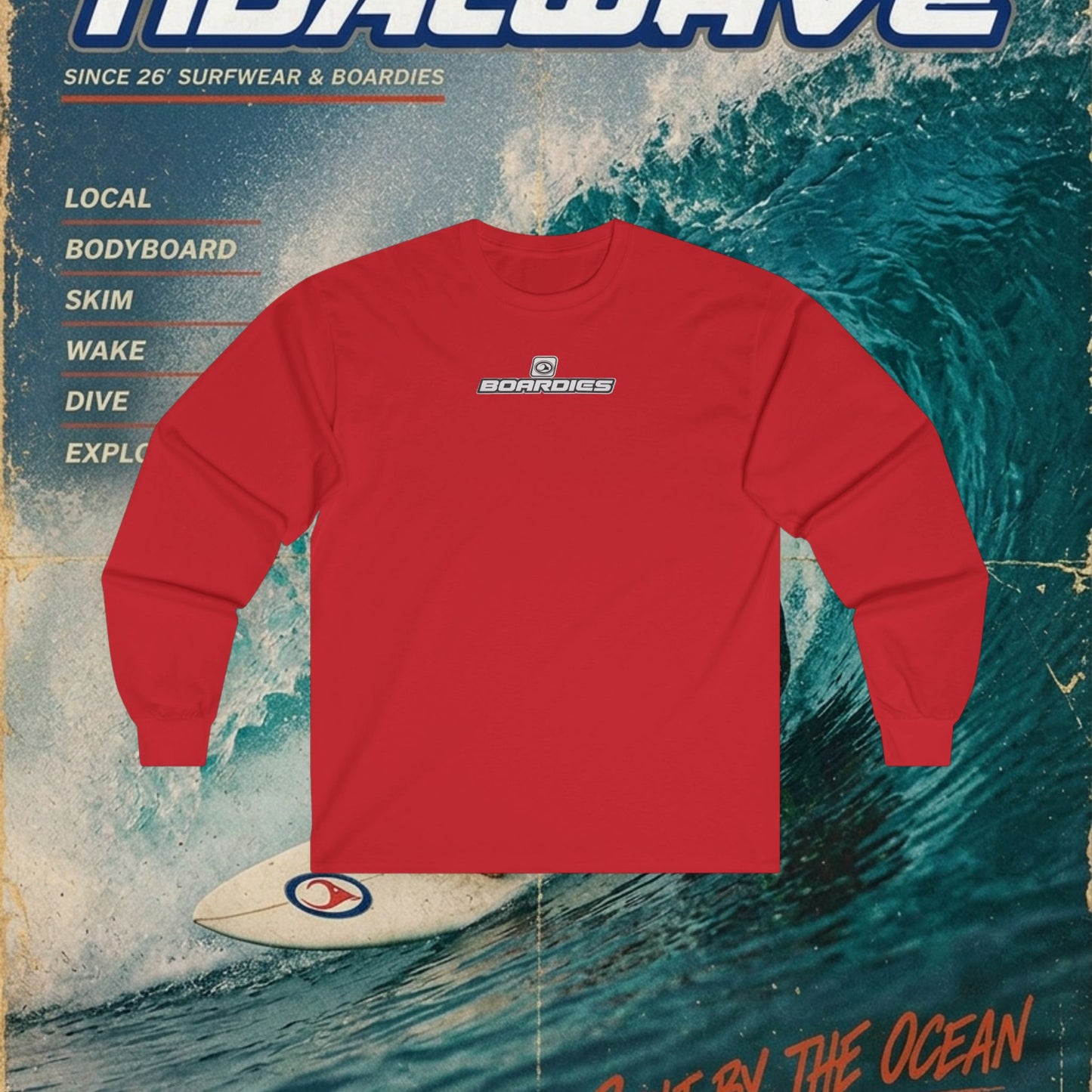 Tidalwave "Plain Boardies" - Longsleeve