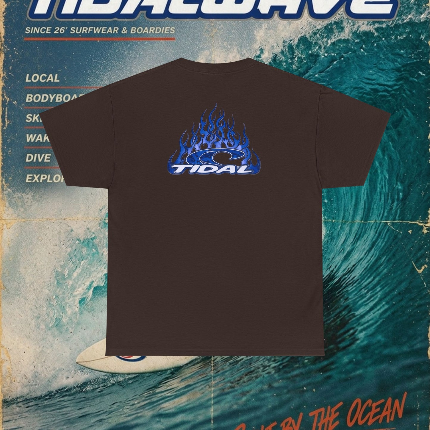 TD 'Flamin Blue' - Tee