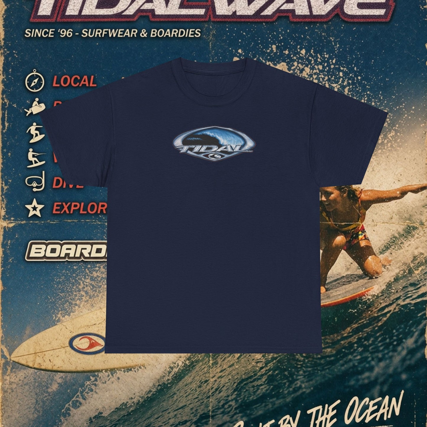 Tidal "Metalic Ocean" Core - Tee
