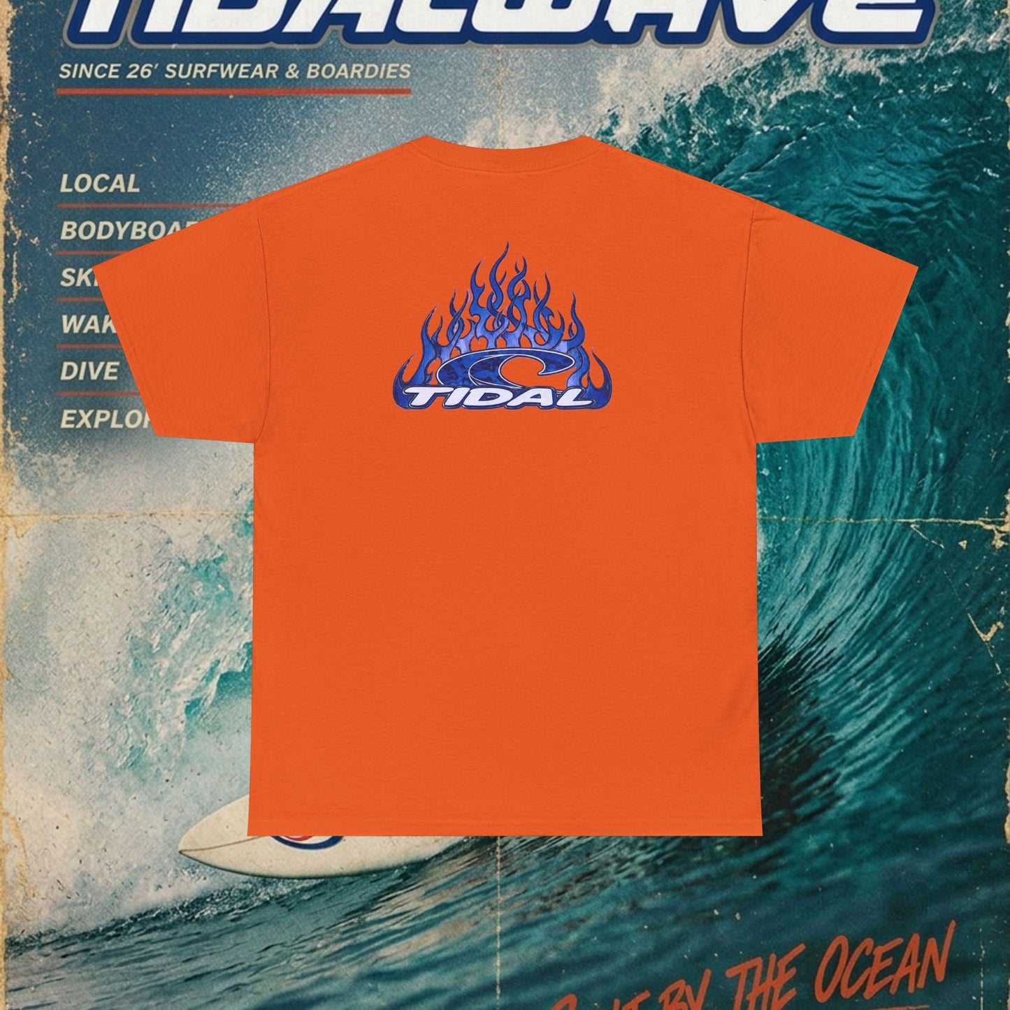TD 'Flamin Blue' - Tee