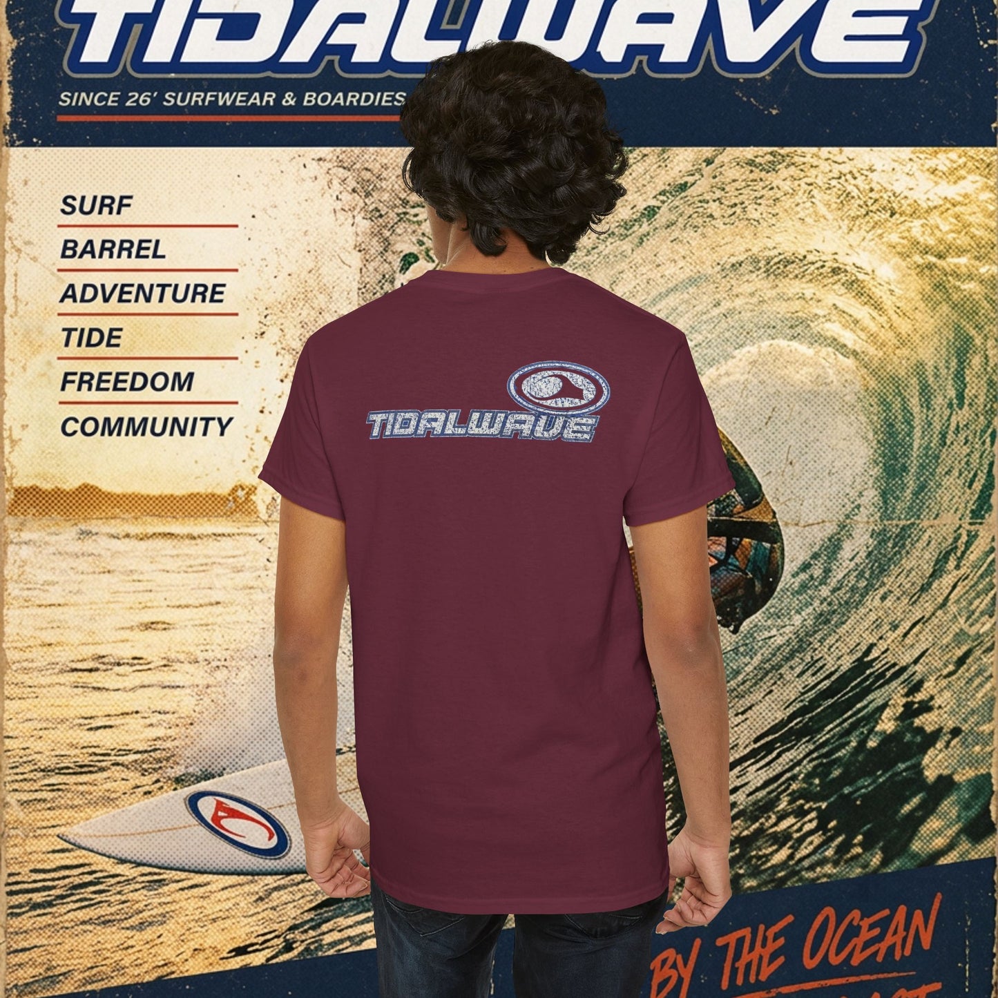 Tidalwave 'Faded Graphics' - Tee