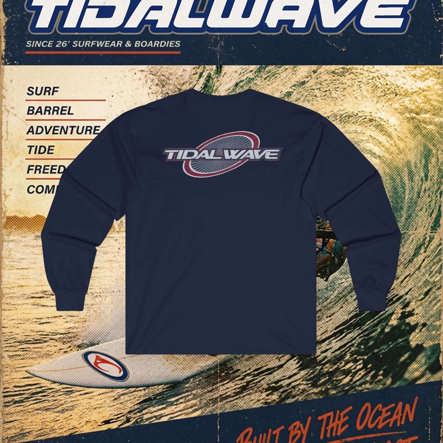 Tidal Wave Logo "Web" - Tee