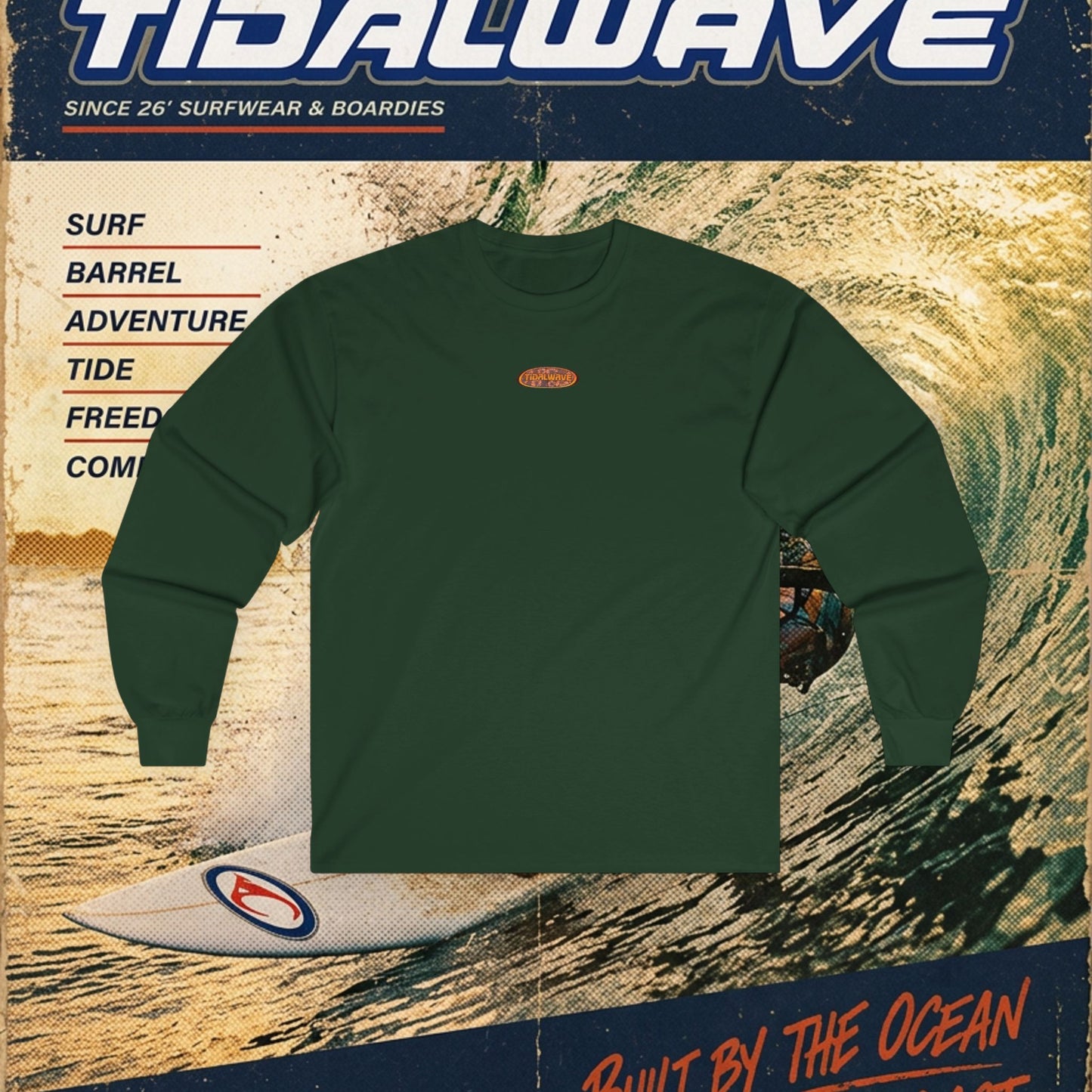 Tidalwave 'Retro 90's' - Longsleeve