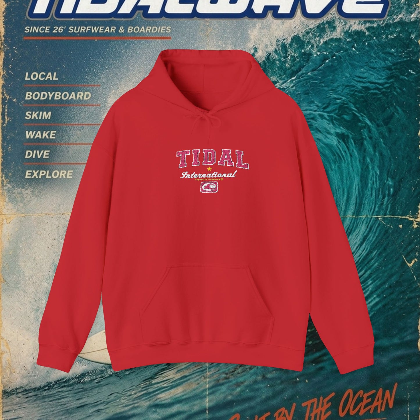 Tidal 'Embroid' Type - Hoodie