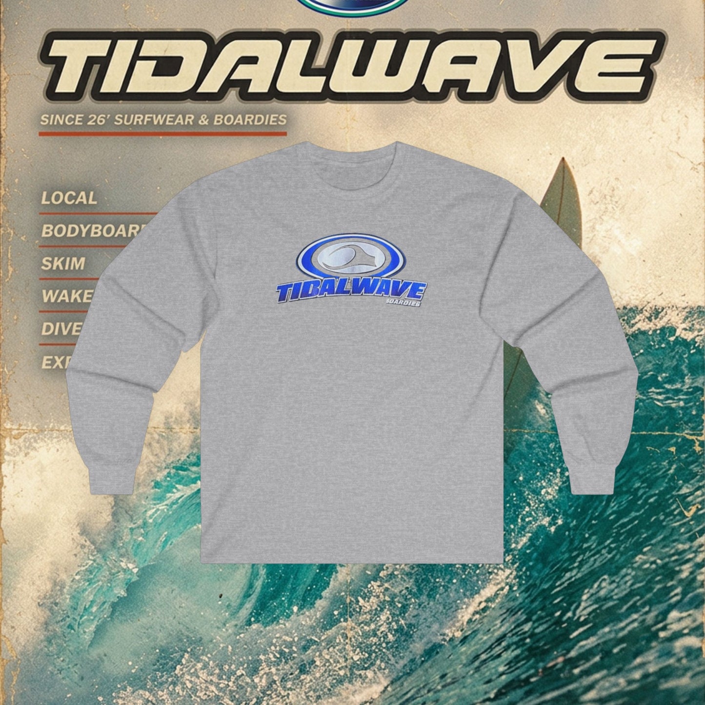 TidalWave 'Boardies Club' - Longsleeve
