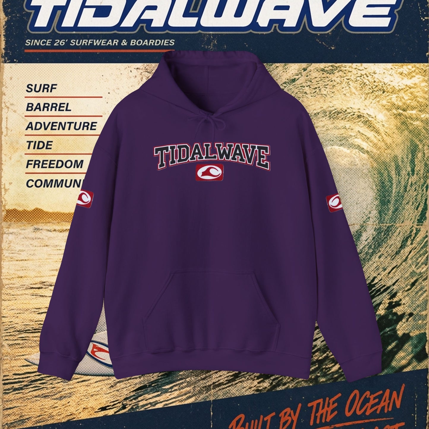 Tidalwave "Retro Branded" - Hoodie