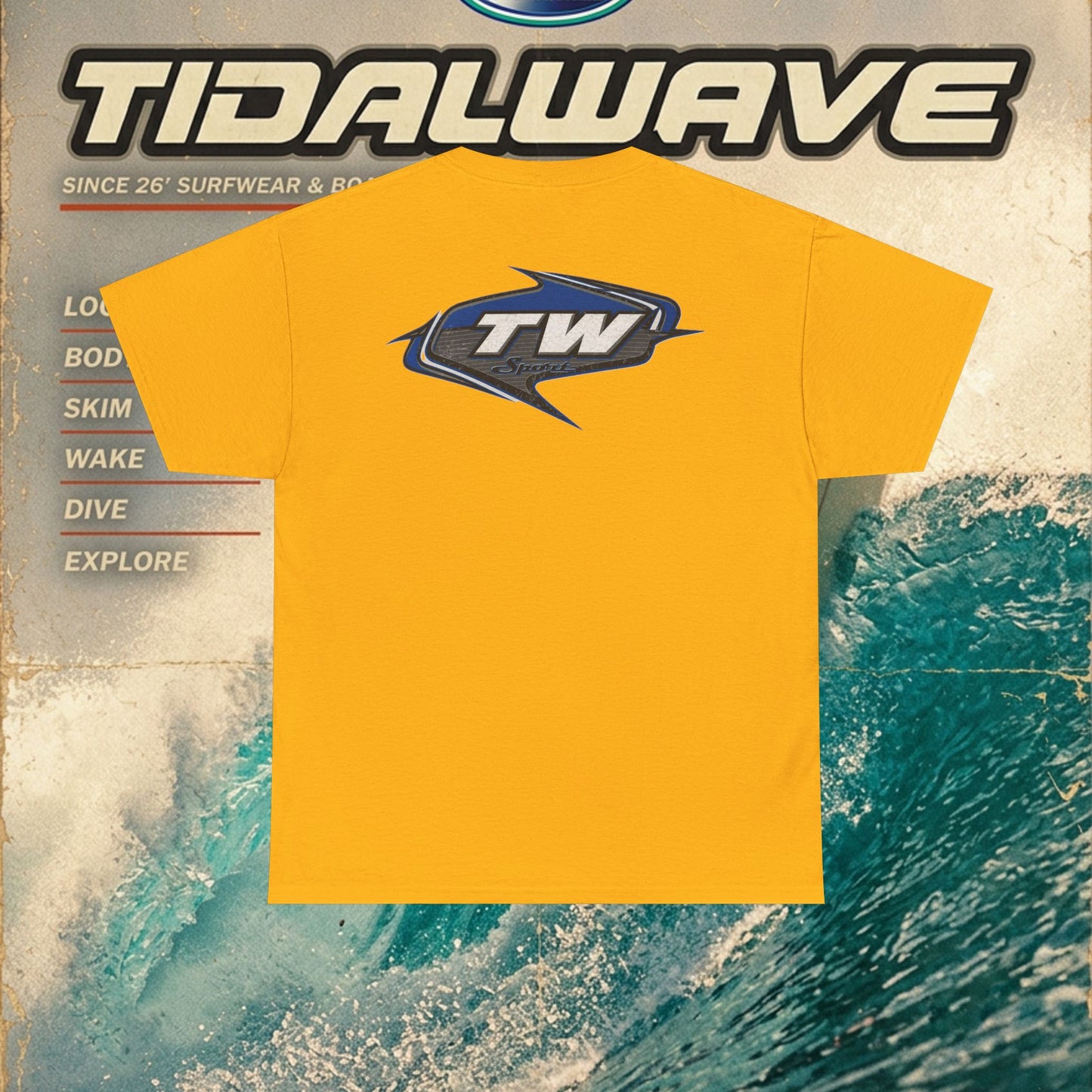 Tidalwave 'TW Sport' Logo Tee