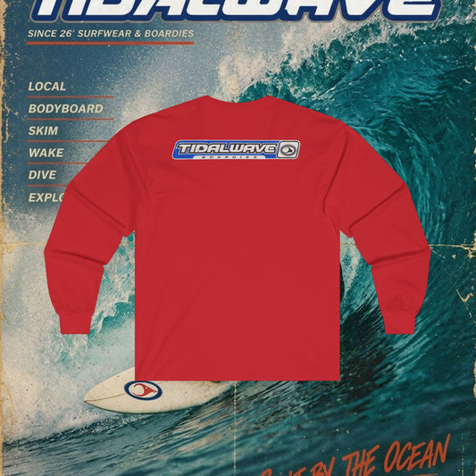 TidalWave "Blue and White" Bar logo - Tee