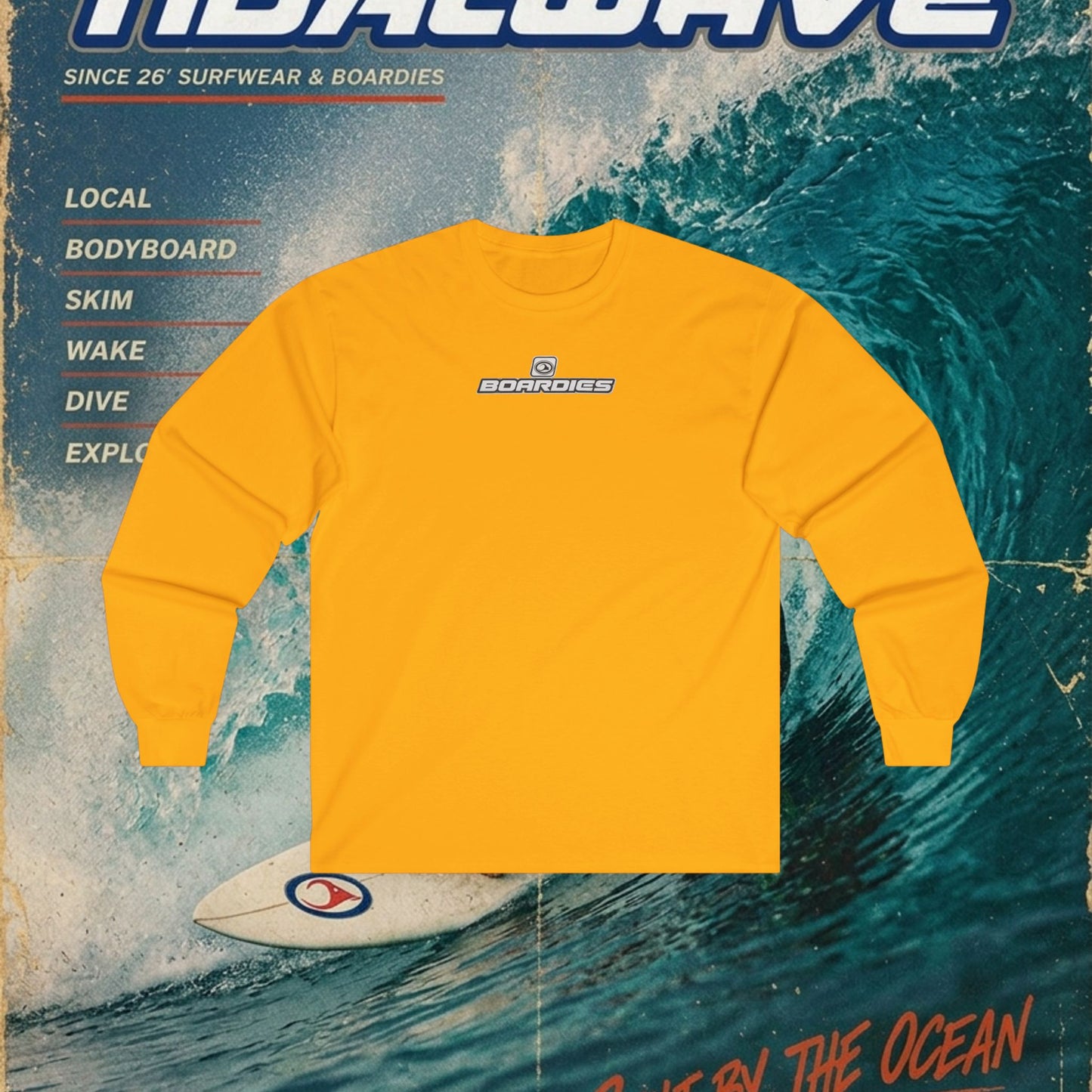 Tidalwave "Plain Boardies" - Longsleeve