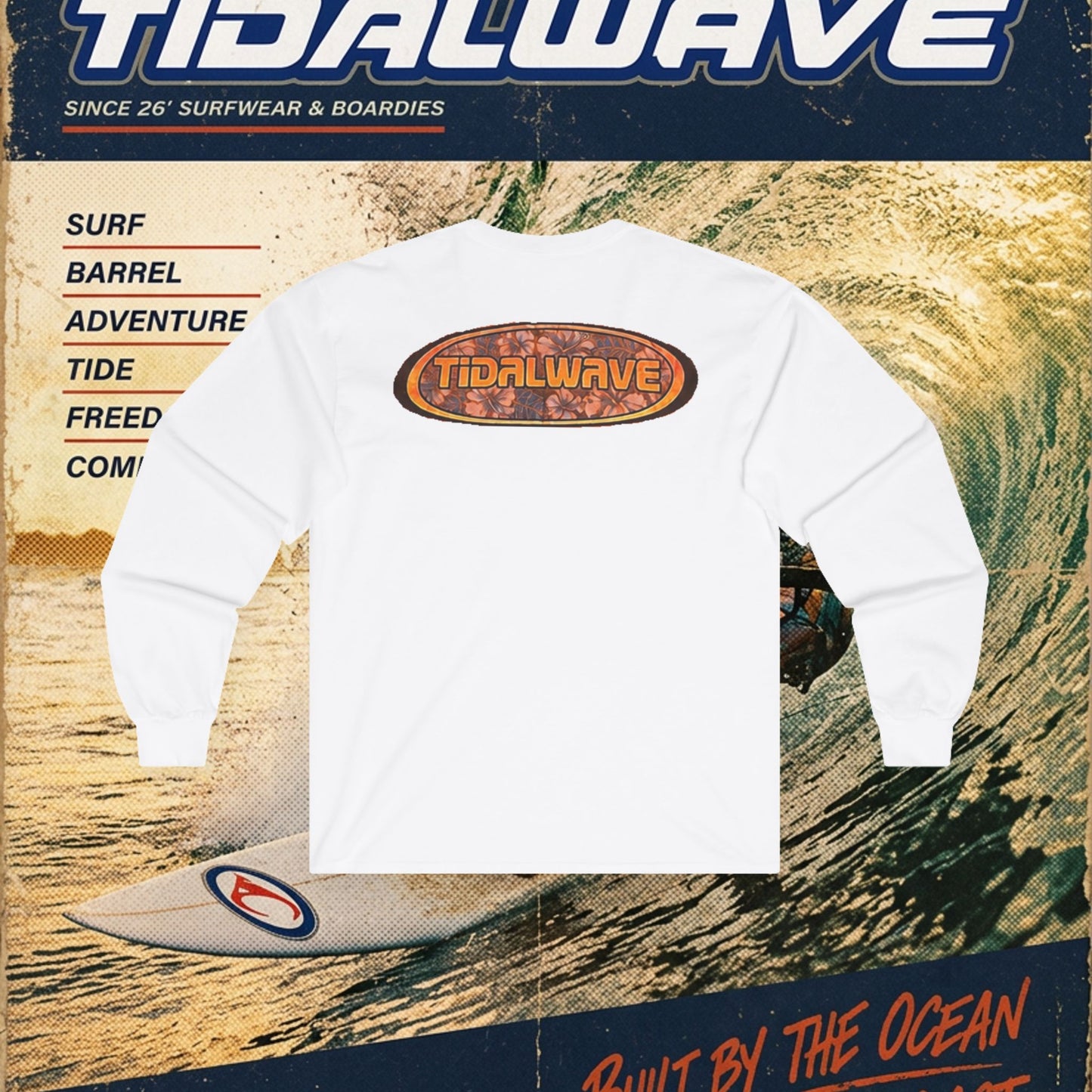 Tidalwave 'Retro 90's' - Longsleeve