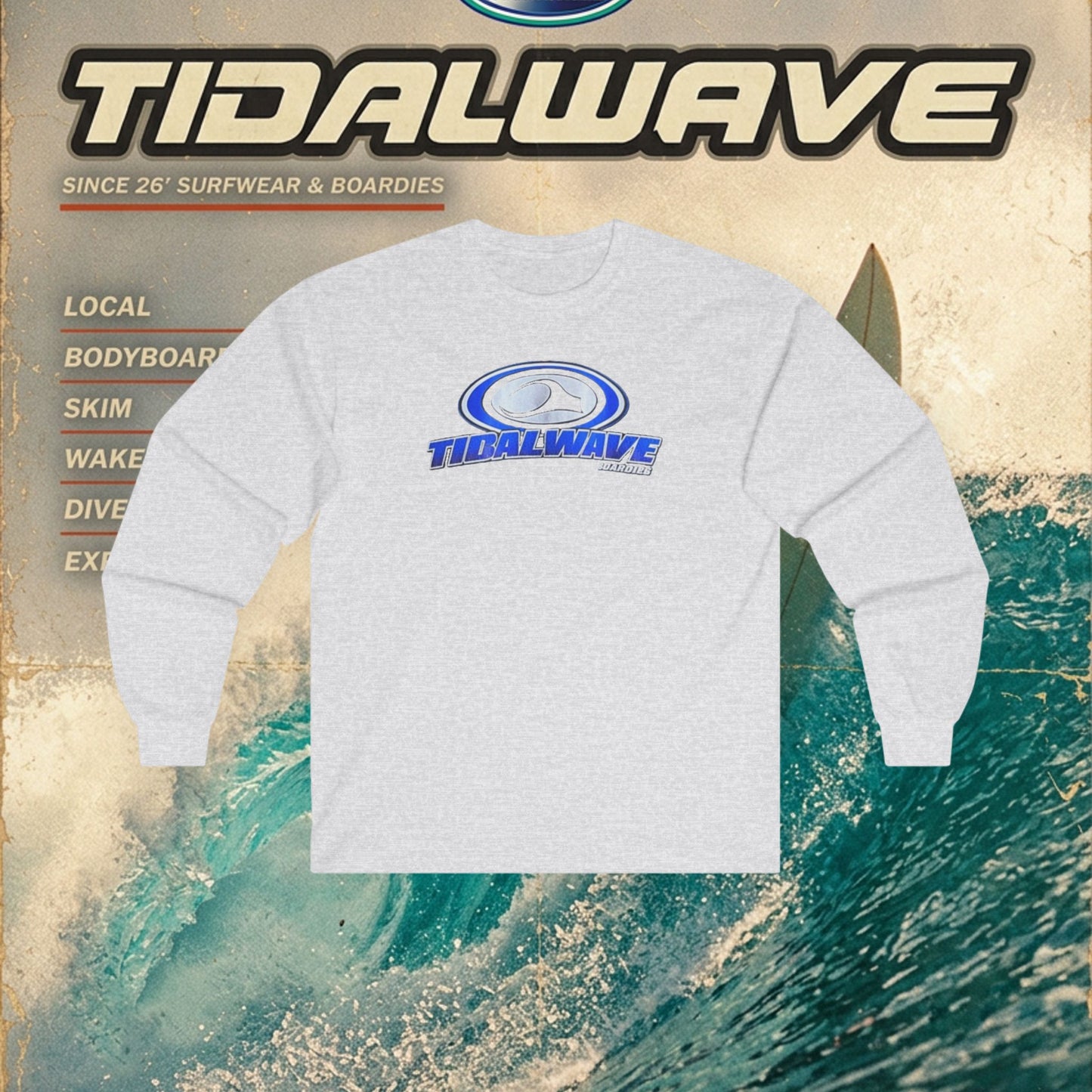 TidalWave 'Boardies Club' - Longsleeve