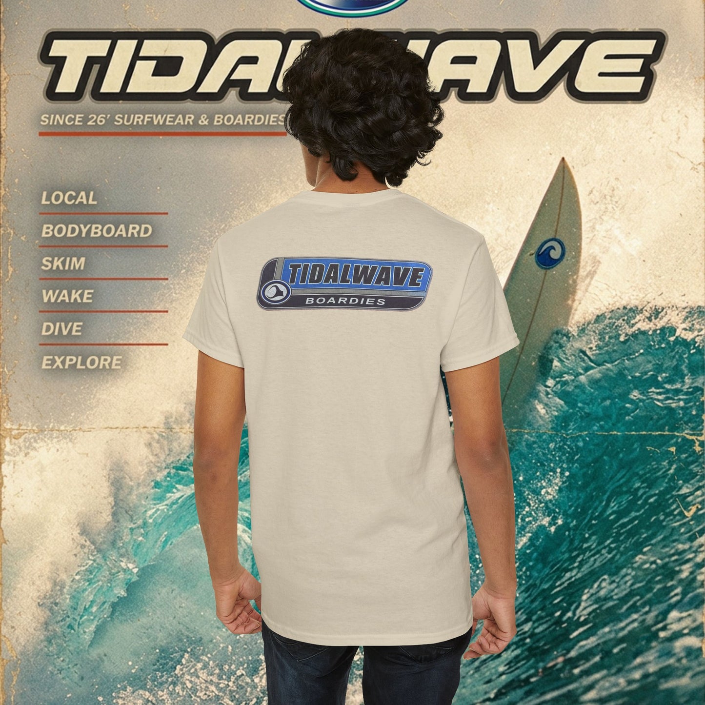 Tidalwave "Boardriders' Logo - Tee