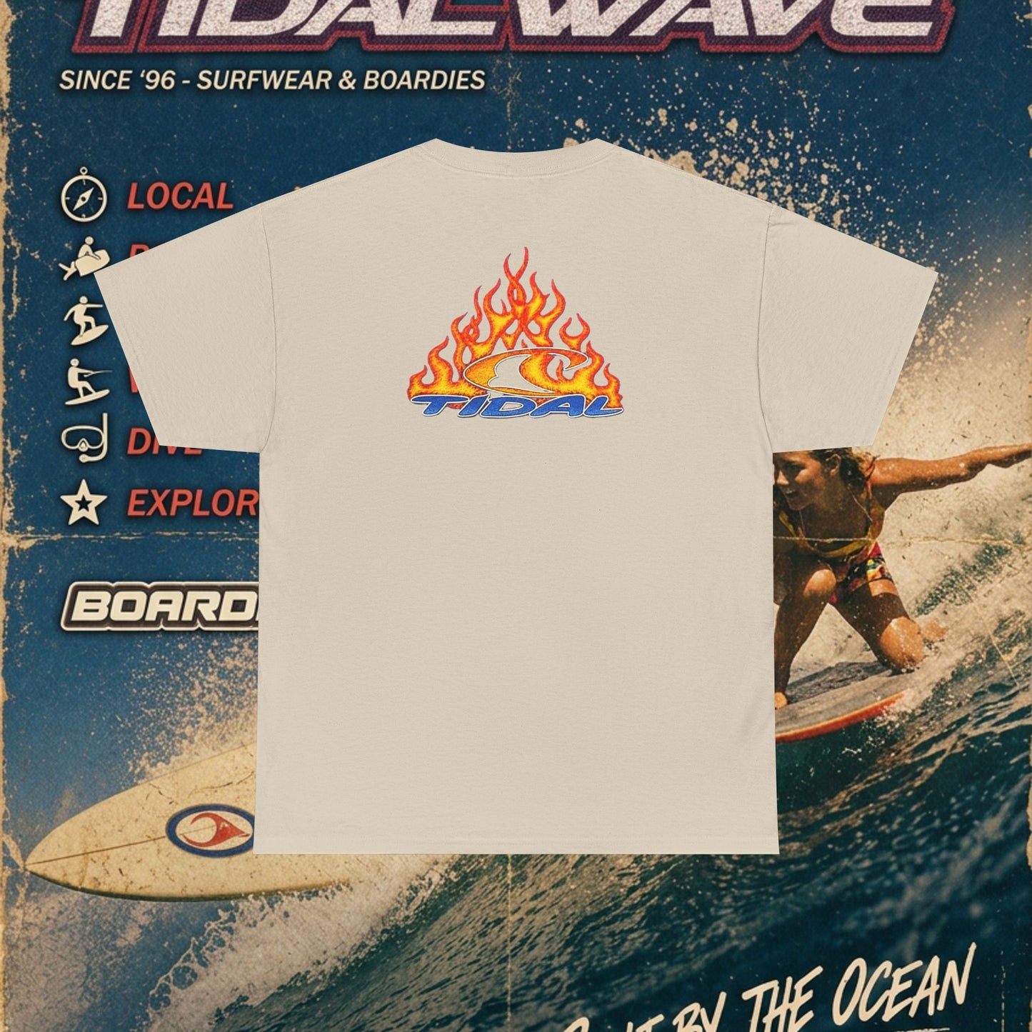 Tidal 'Flames' - Tee