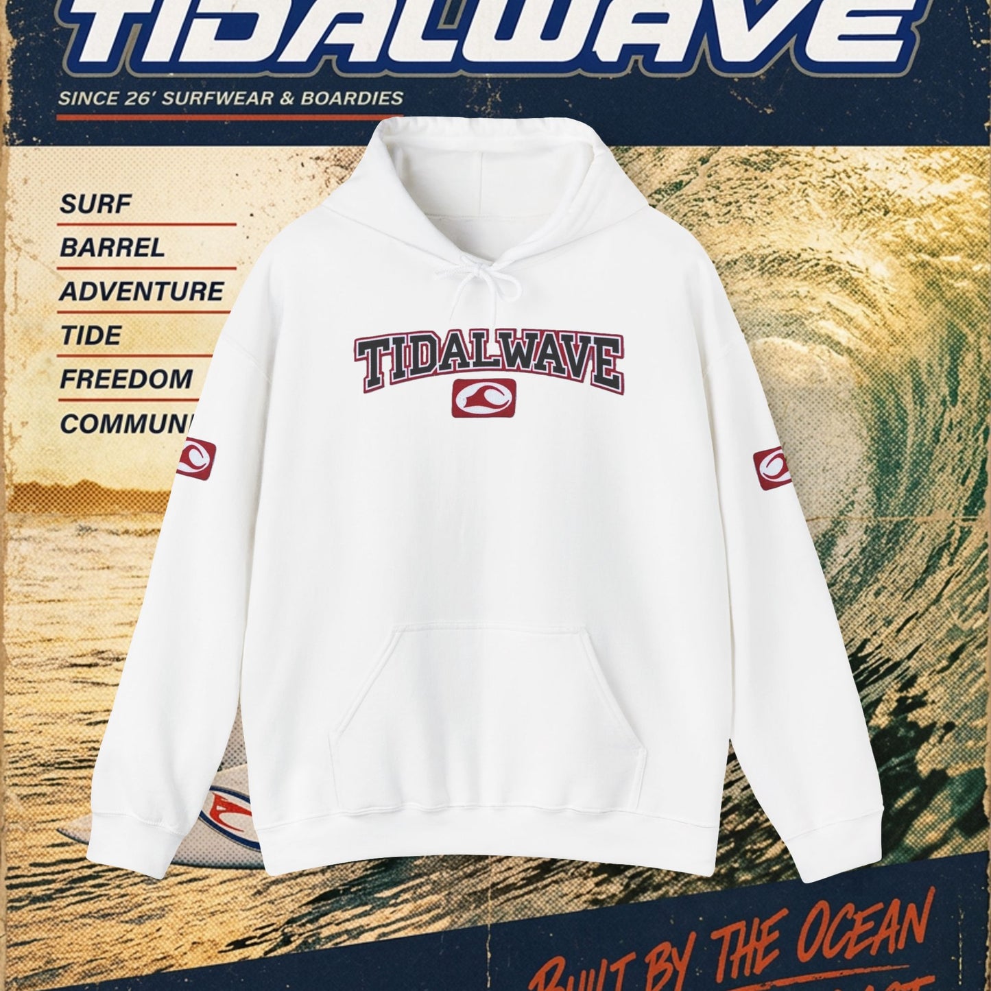 Tidalwave "Retro Branded" - Hoodie